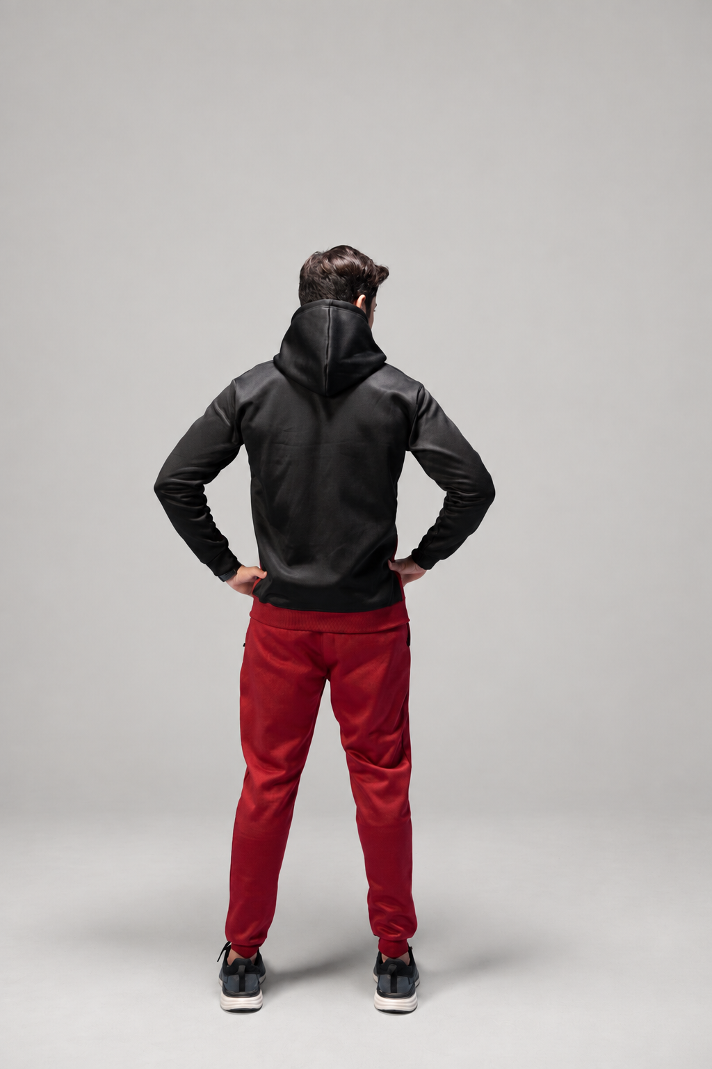 Burgendy Bold Flexfit Tracksuit