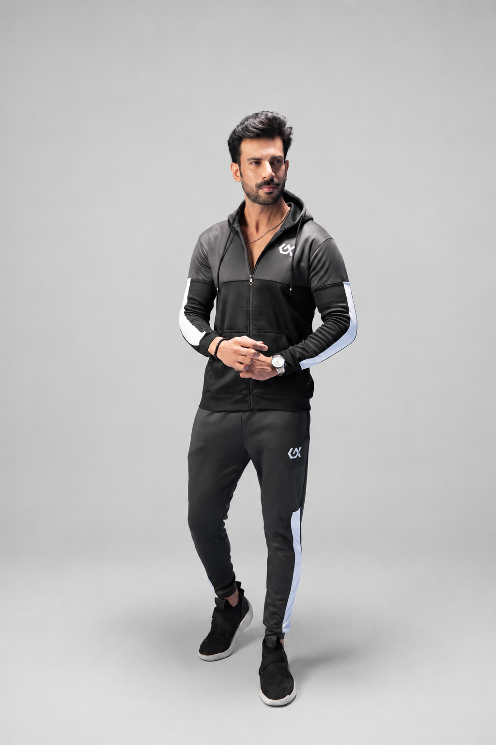 Onyx Gray Flexible Track suit
