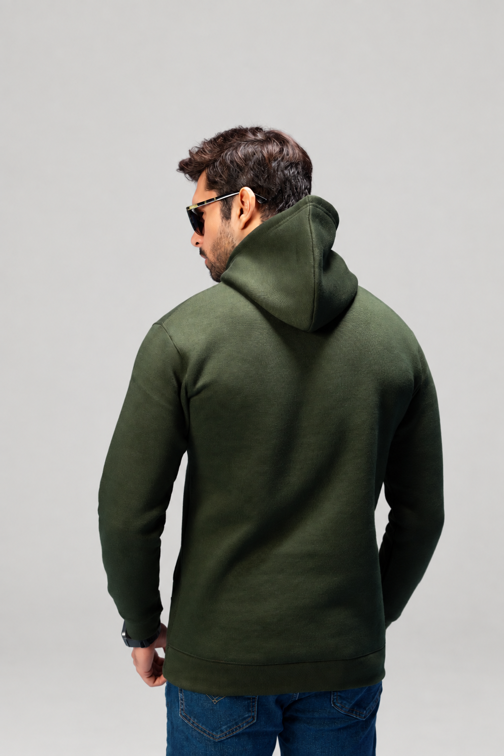 Moss Green Basic Hood