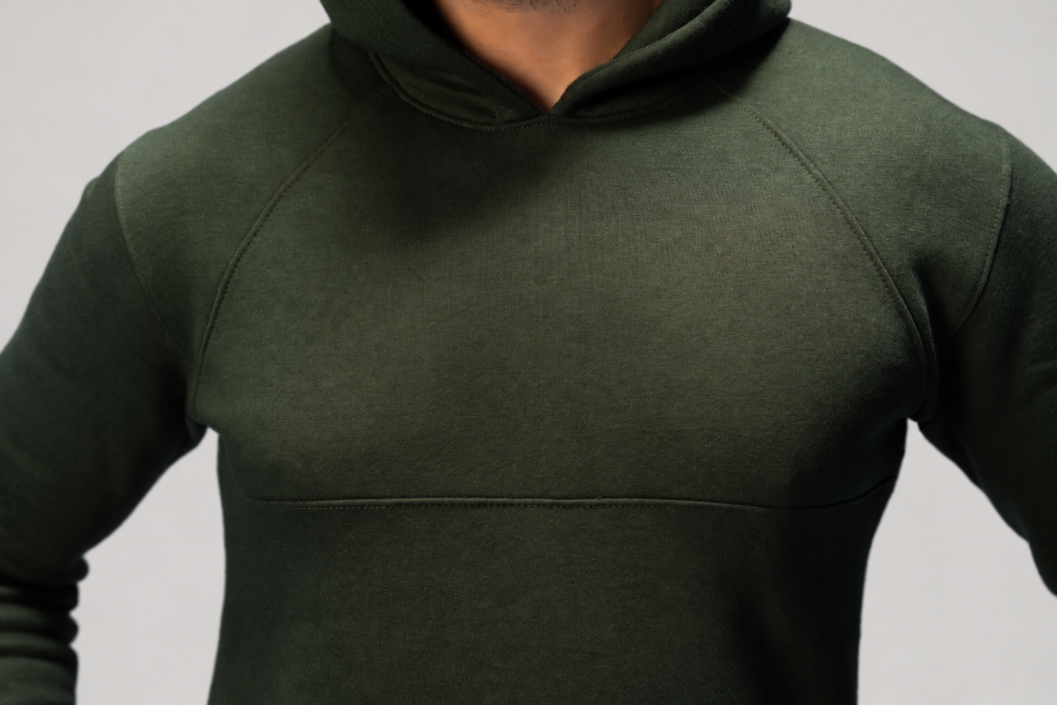 Moss Green Basic Hood