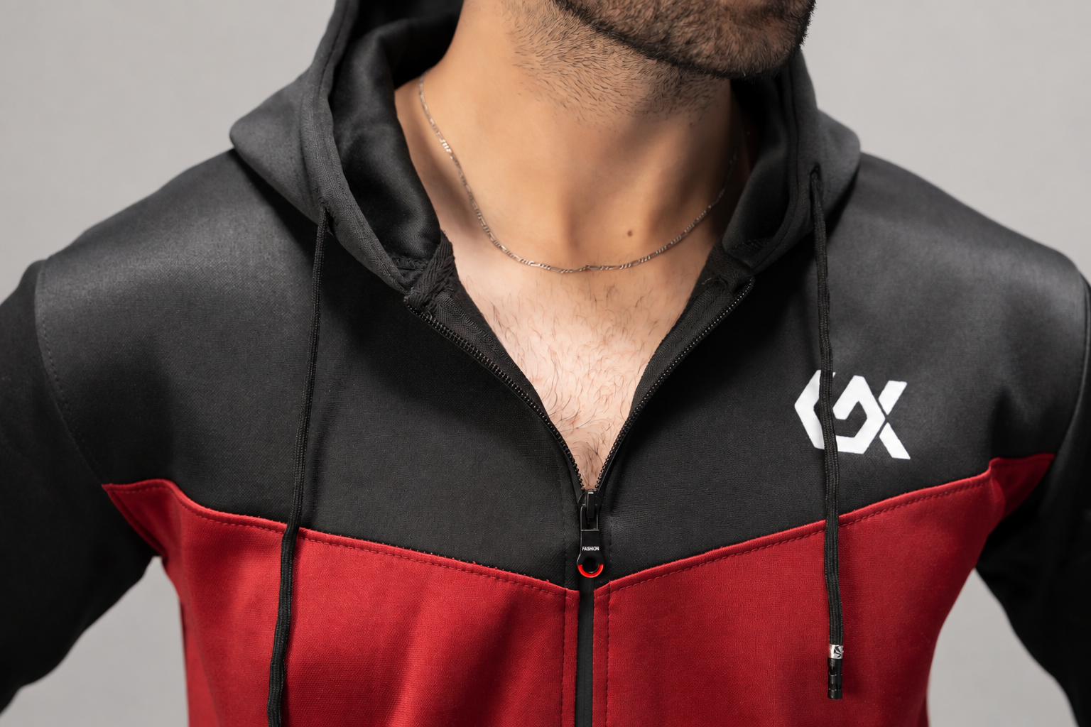 Burgendy Bold Flexfit Tracksuit