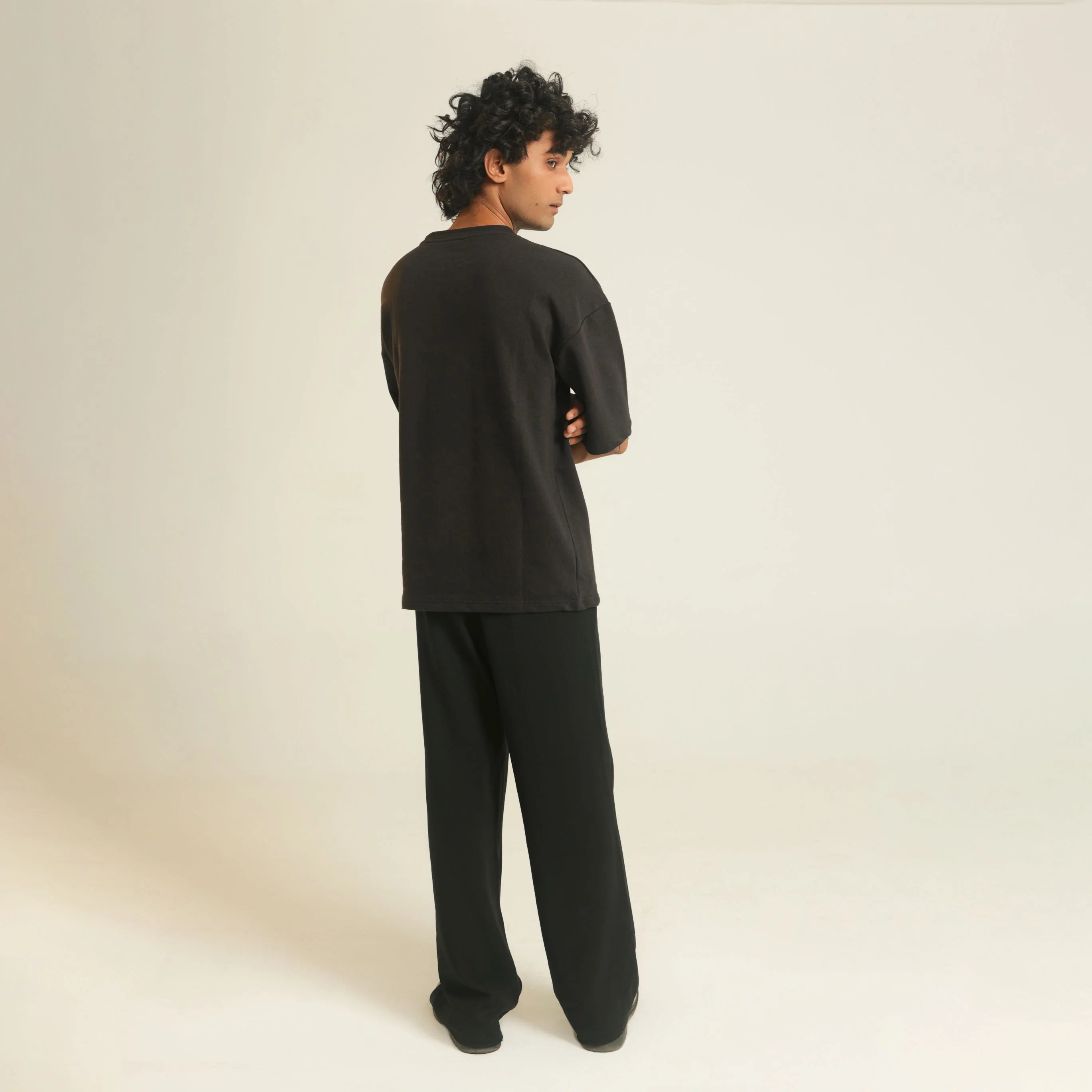 Onyx Drop Shoulder Tee