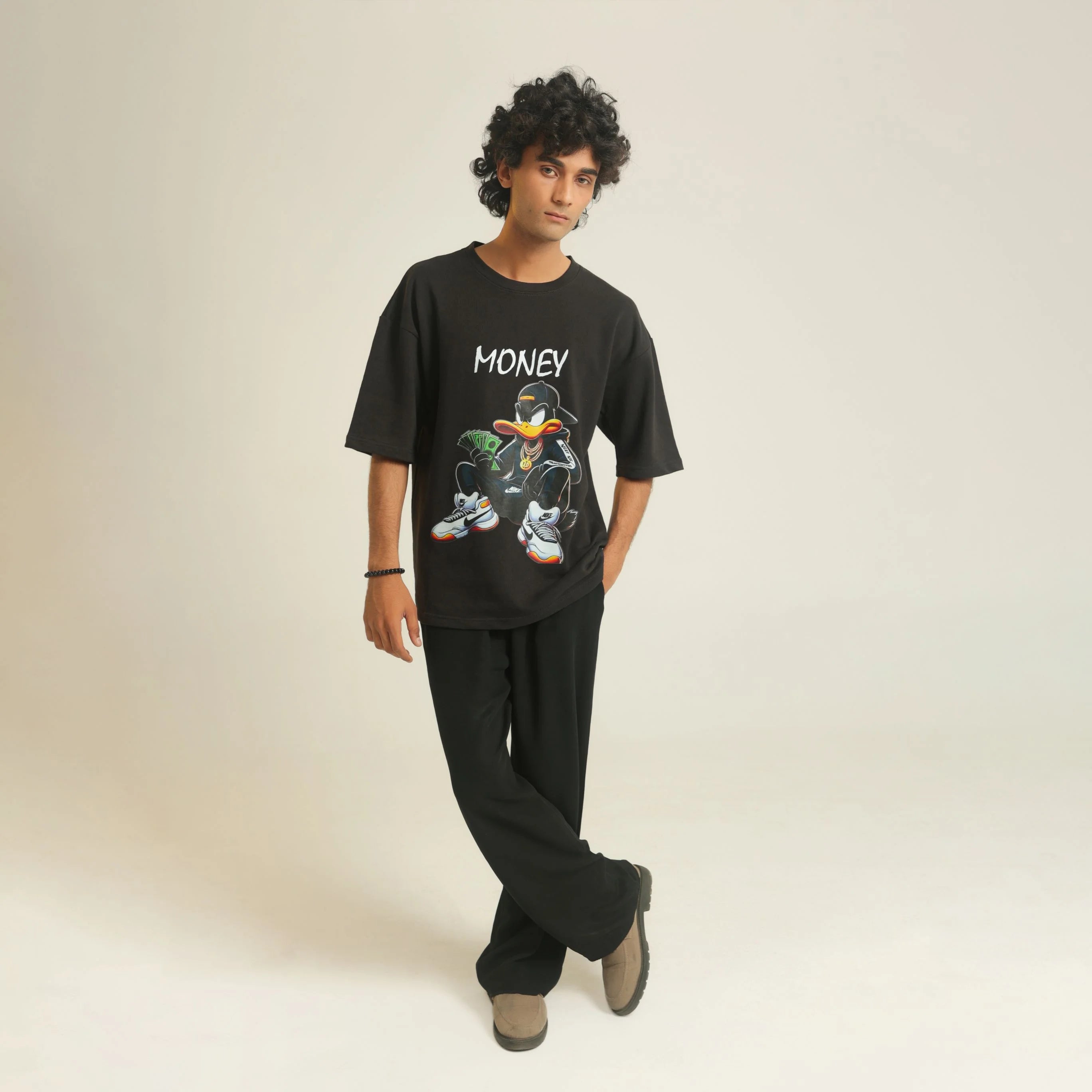Onyx Drop Shoulder Tee