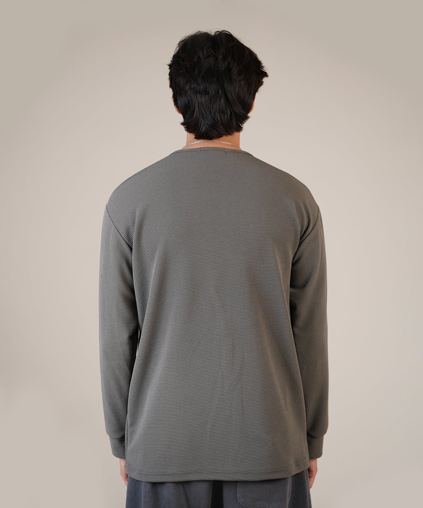 The Charcoal Henley