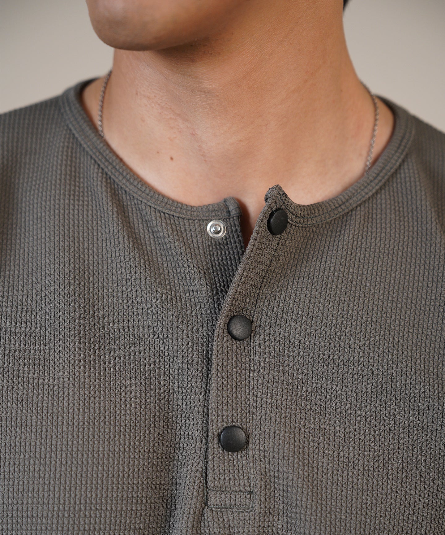 The Charcoal Henley