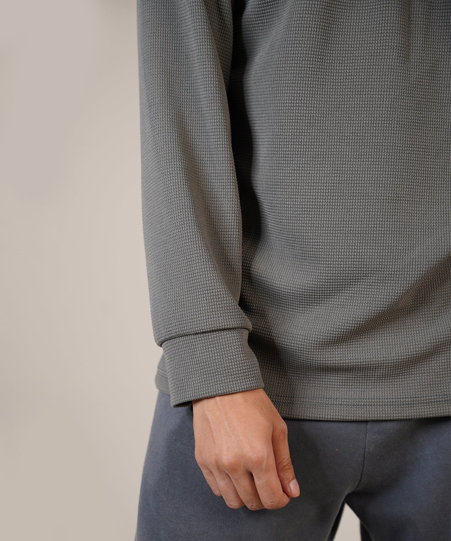 The Charcoal Henley