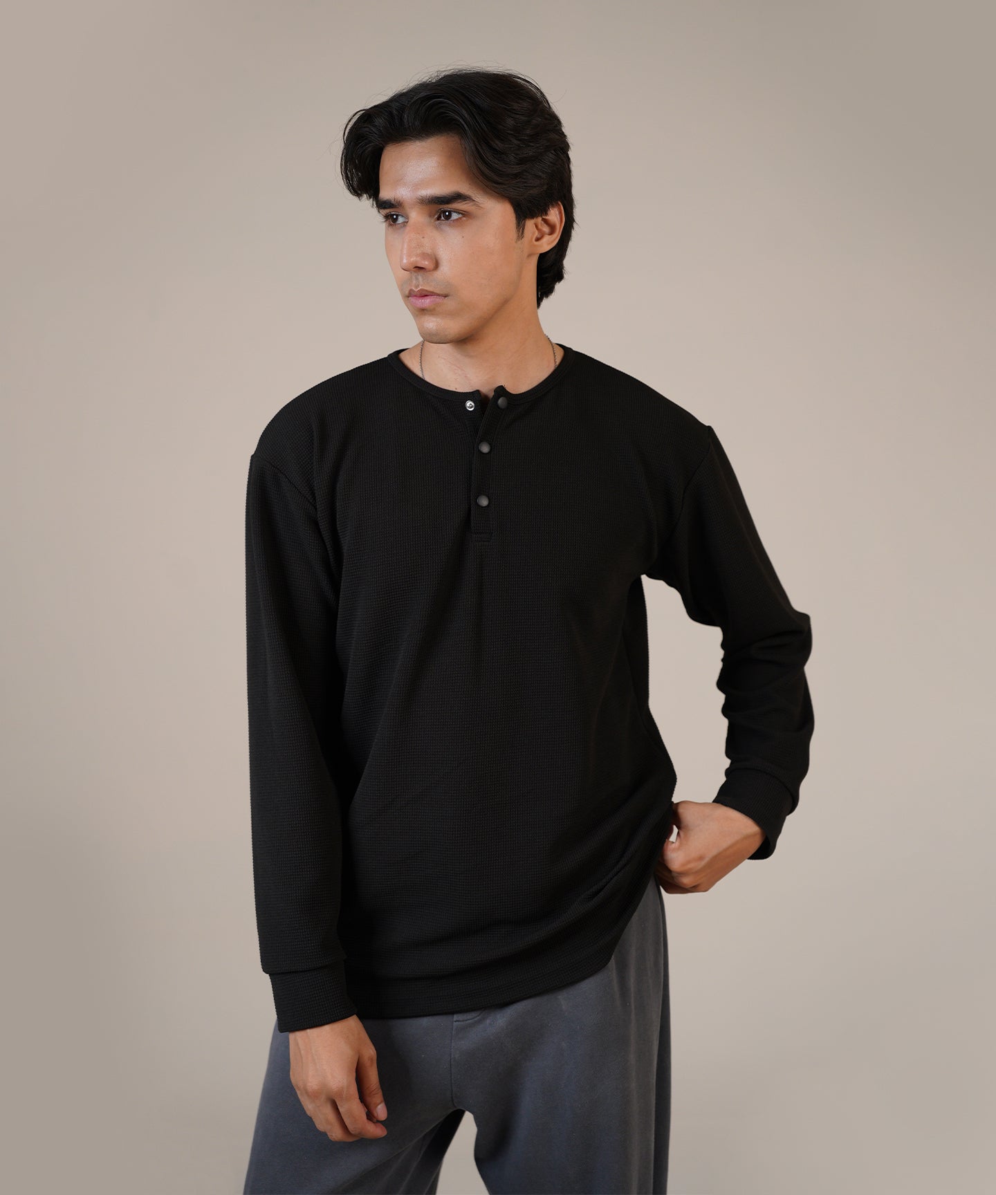The Obsidian Henley