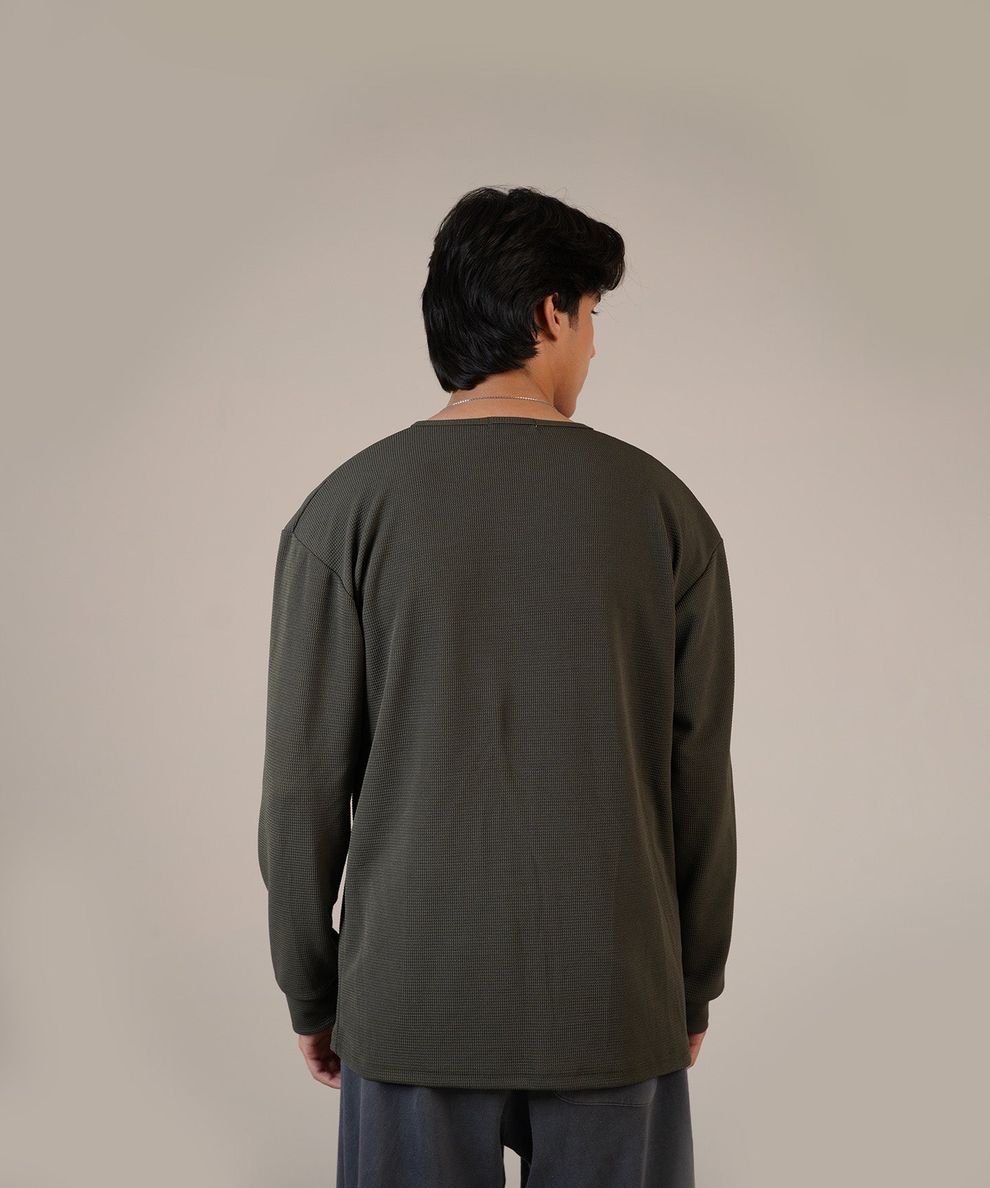 The Charcoal Henley