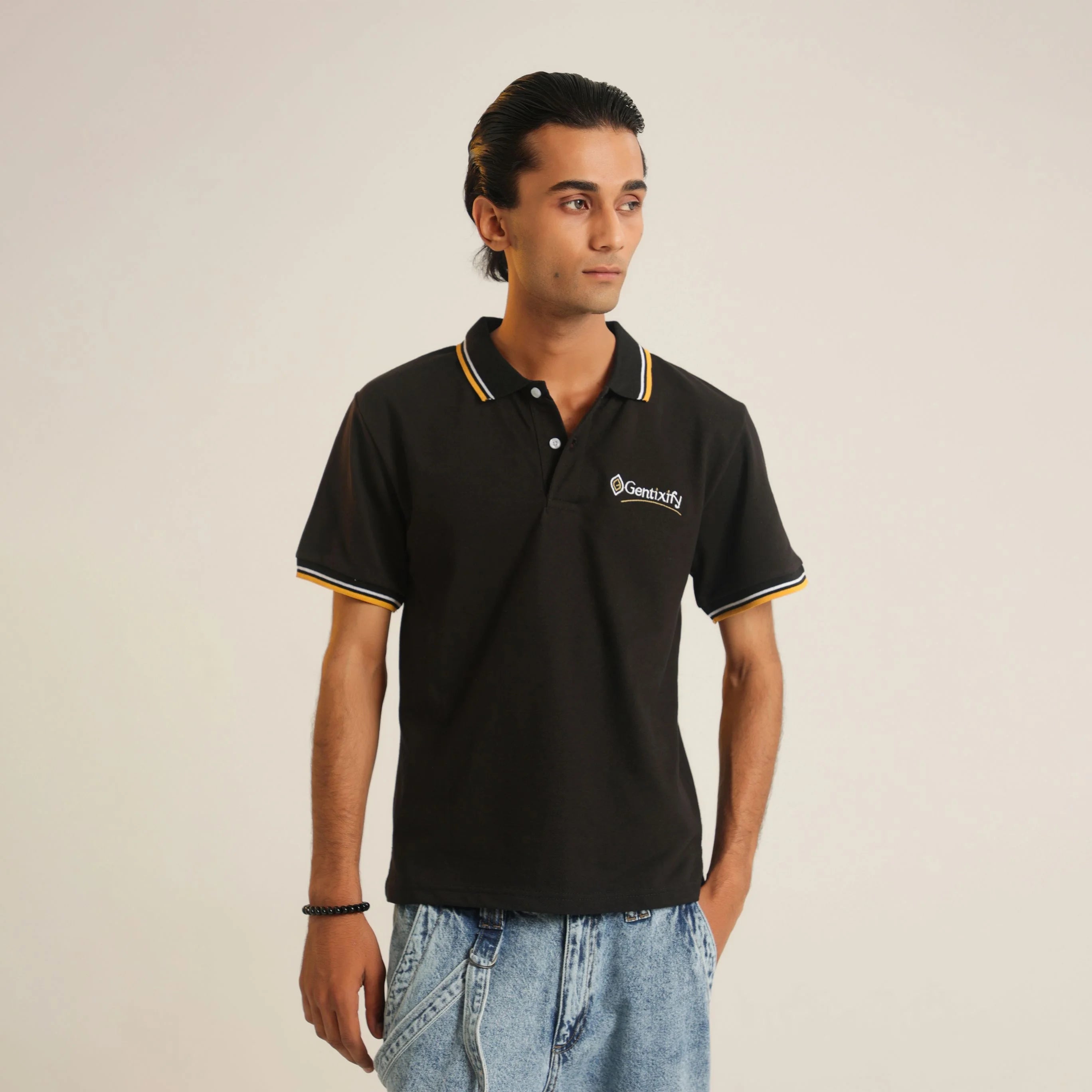 Jet Black Signature Polo