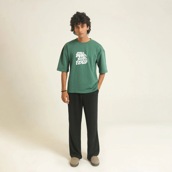 Green drop shoulder