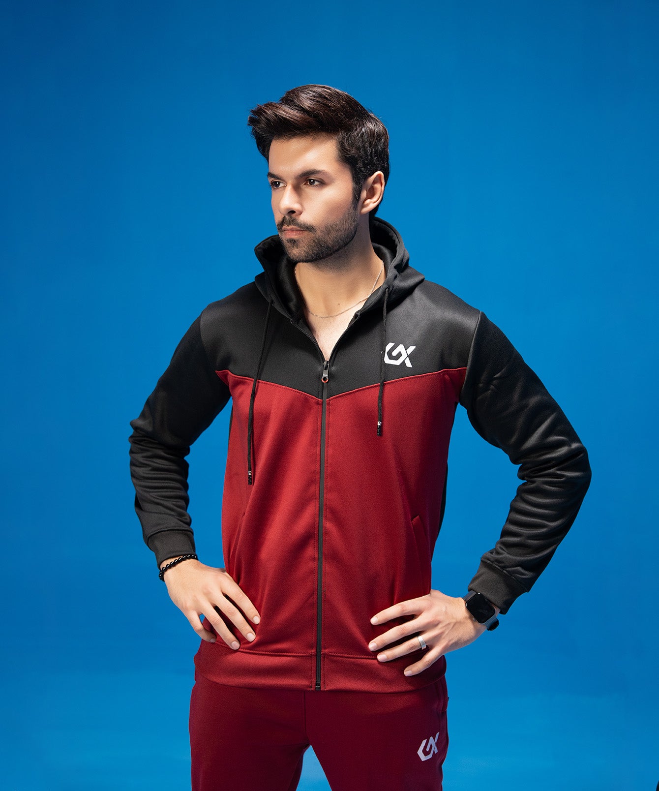 Burgendy Bold Flexfit