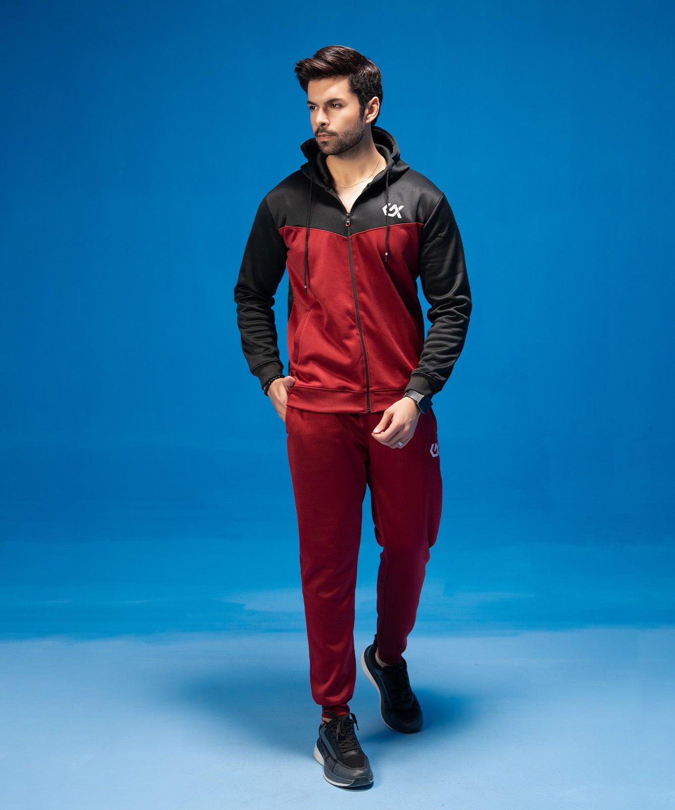 Burgendy Bold Flexfit