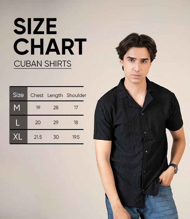 The Onyx Knit Size Chart