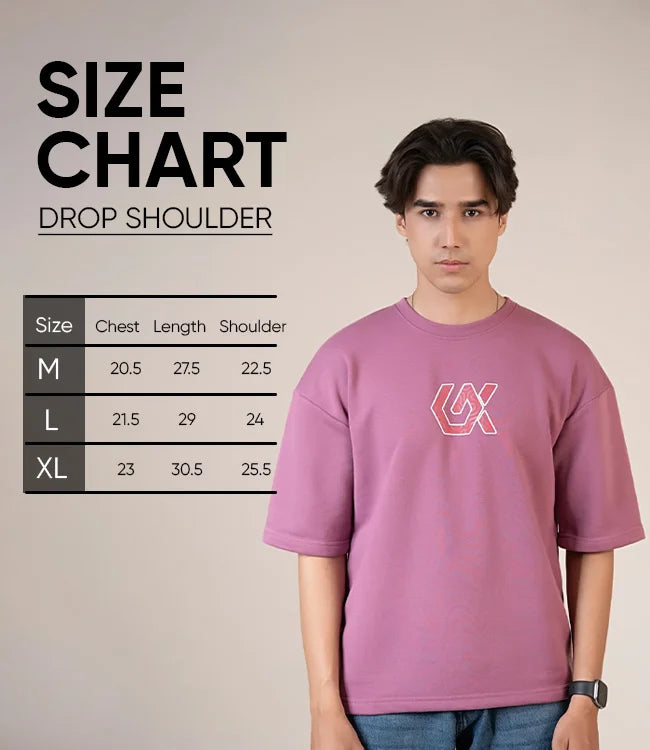 The Vector Tee Size Chart