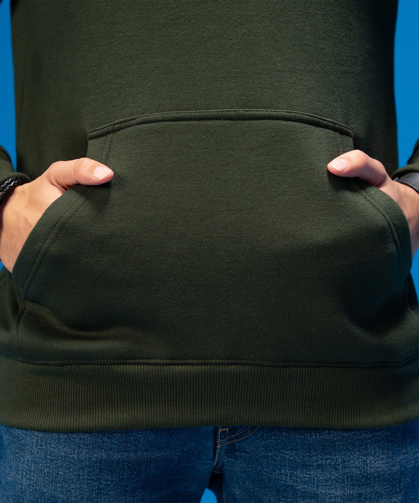 Moss Green Basic Hood