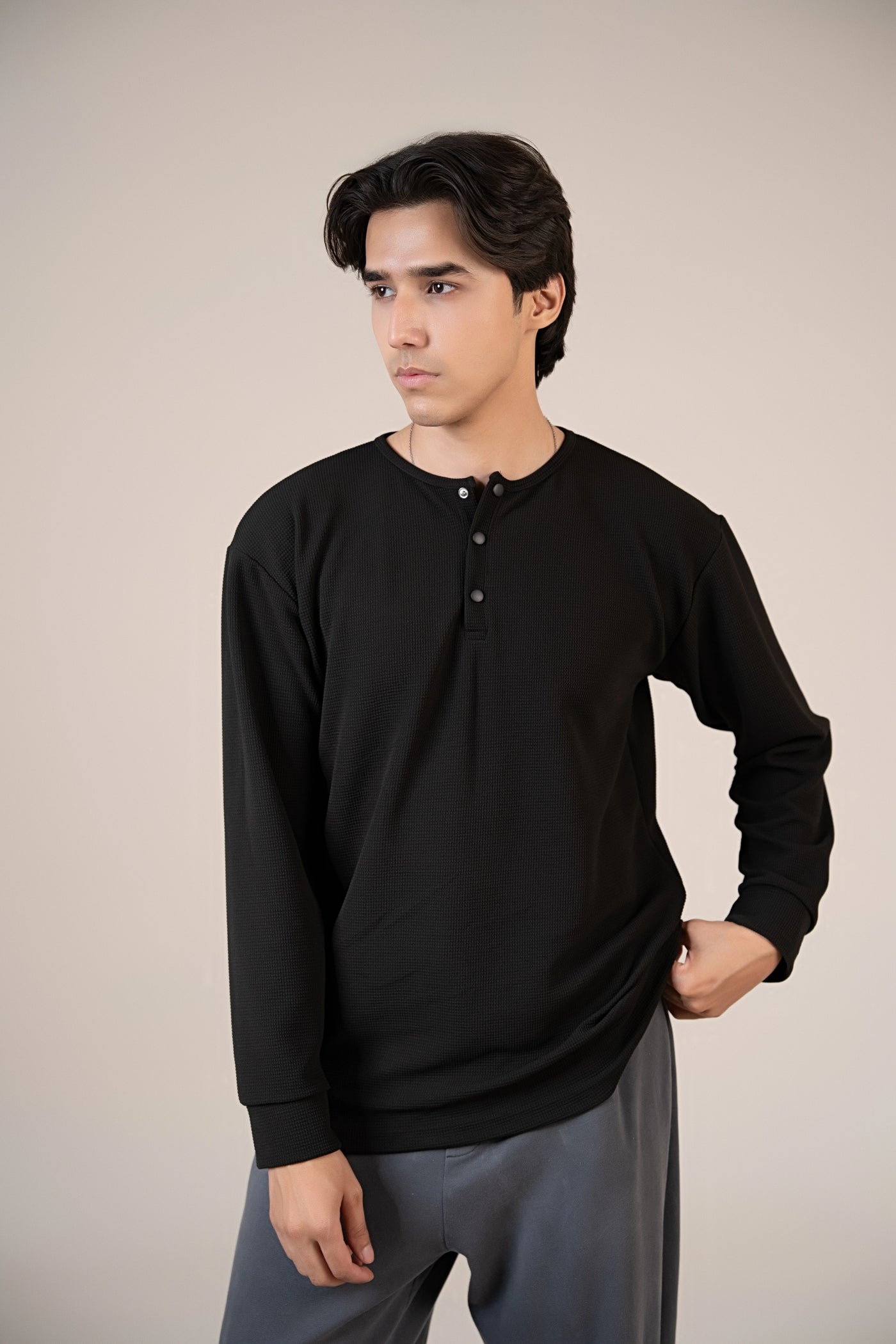 The Obsidian Henley – Gentixify The Obsidian Henley – Gentixify