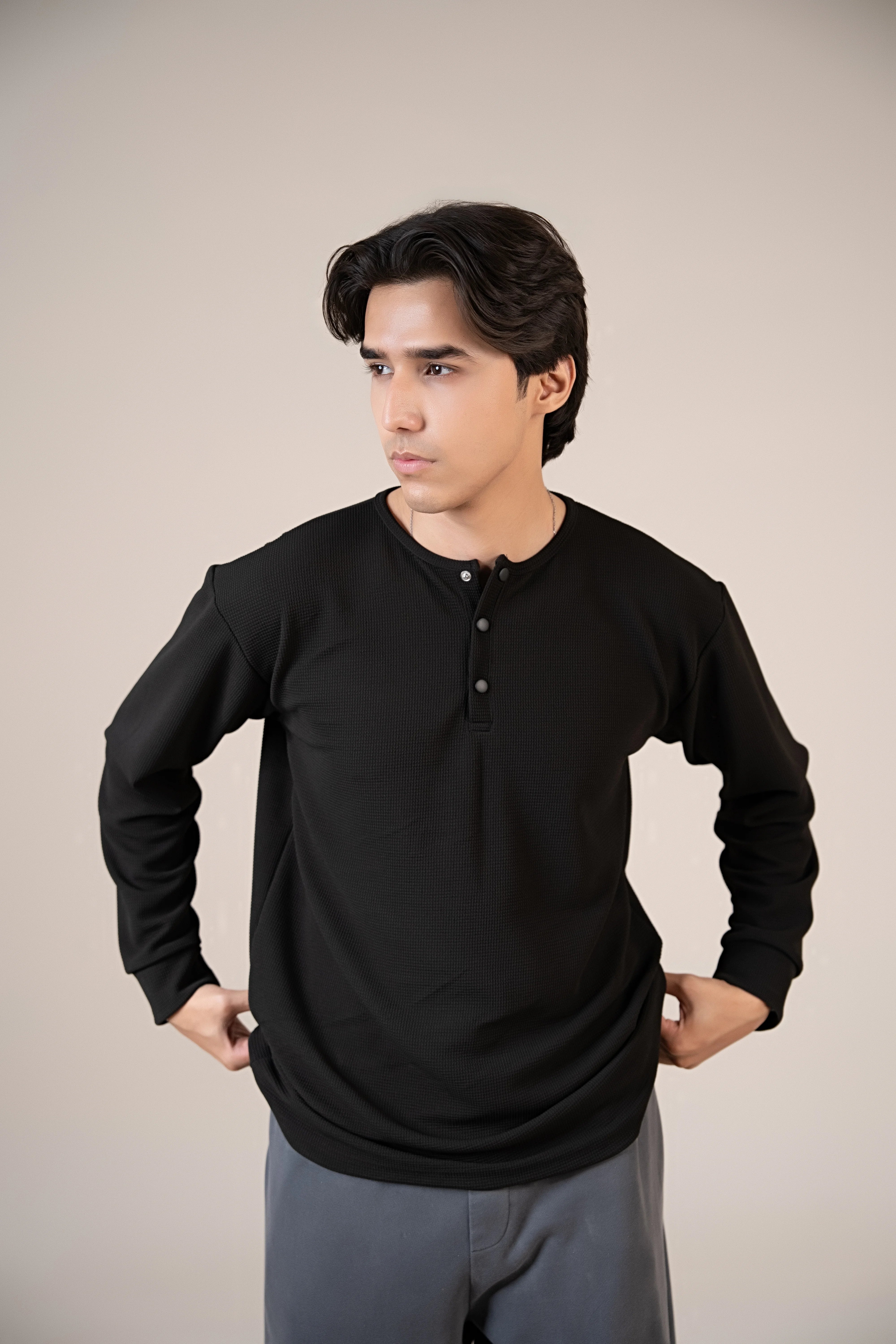 The Obsidian Henley