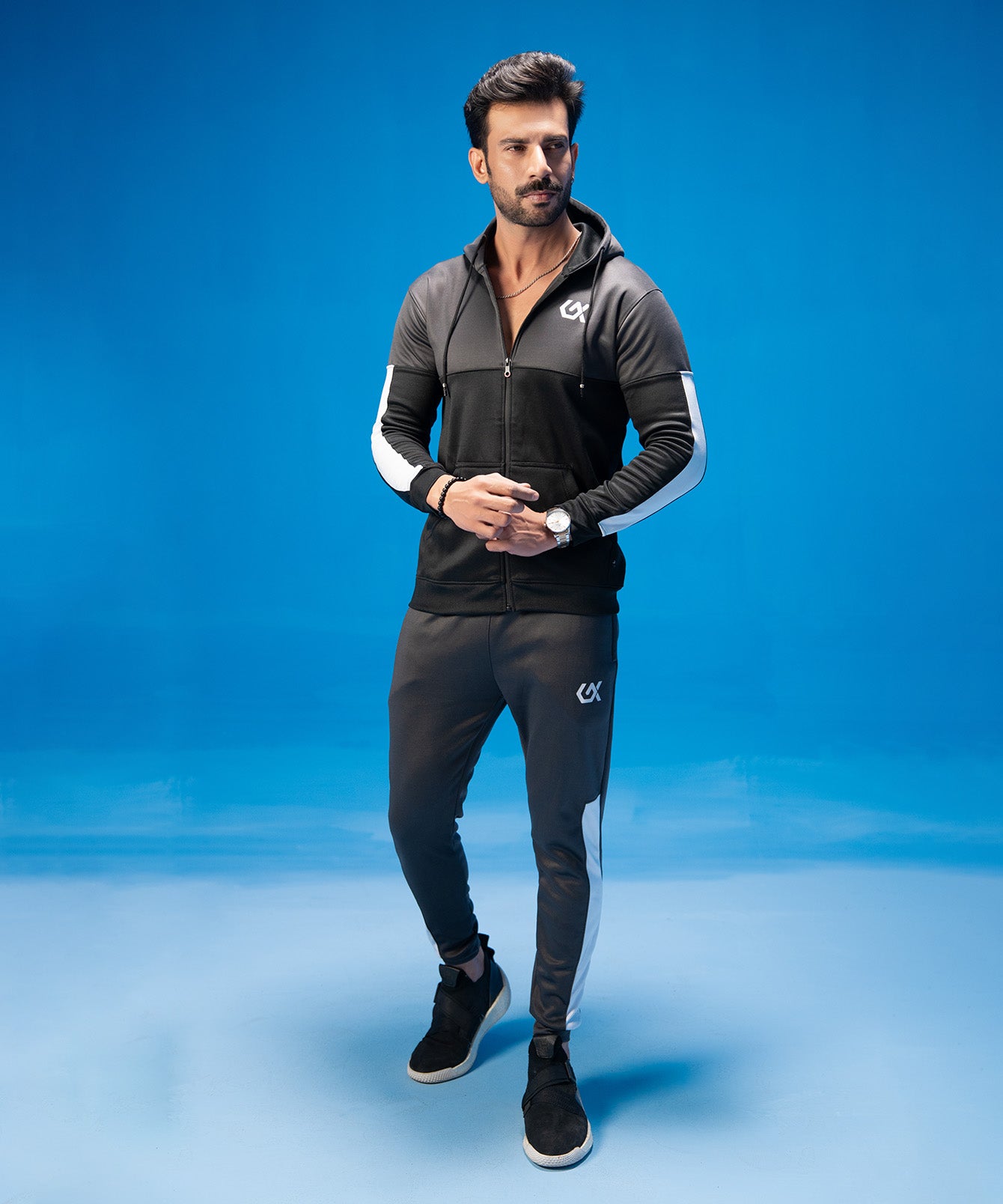Onyx Gray Flexible Track suit